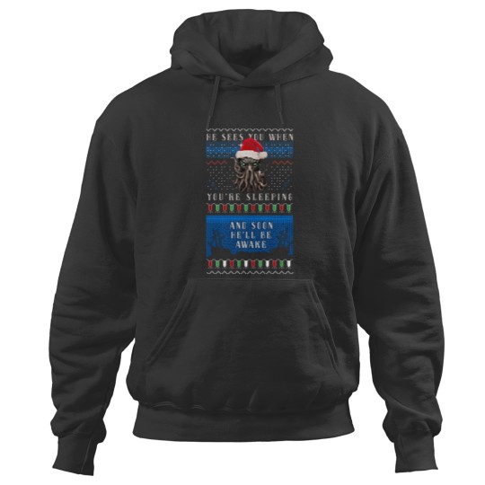 Discover Cthulhus Uglys Christmass Sweater Hoodies