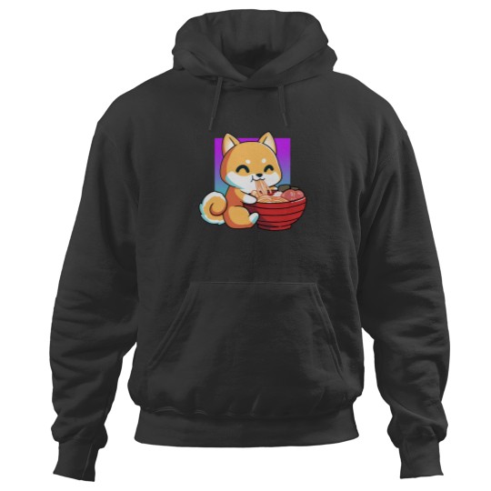 Discover Cute Fox The Great Ramen Off Kanagawa Hoodies