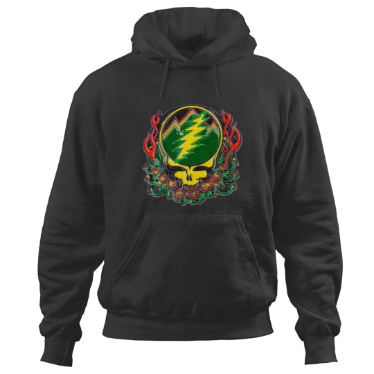 Discover Grateful Dead | Skull Logo Hoodie