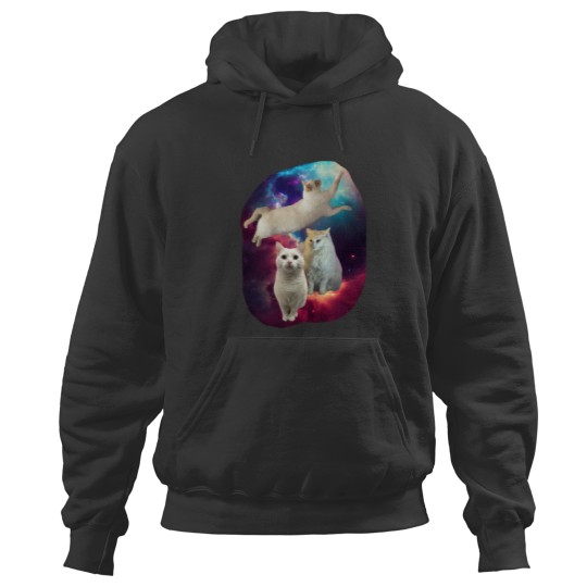 Discover Space cat Hoodies