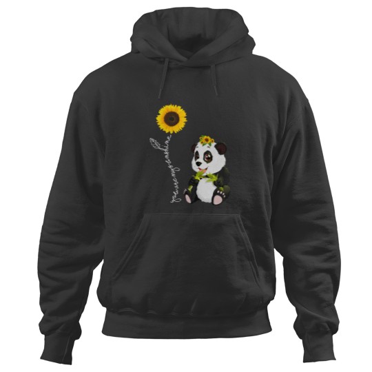 Discover You Are My Sunshine Panda Bear Hoodies