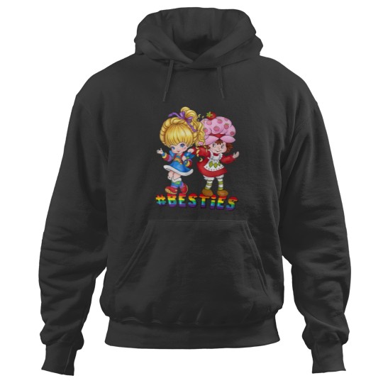 Discover Besties Rainbow Brite Proud LGBT 90s Nostalgia Hoodies