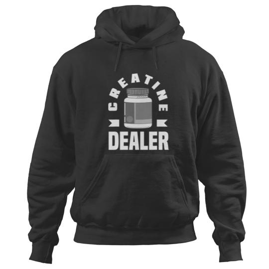 Discover Creatine Monohydrate Funny Supplement Hoodies