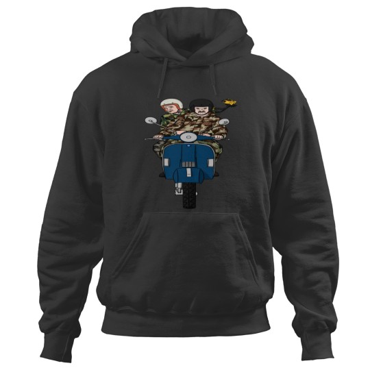 Discover Simon _amp_ Garfunkel - Detectoristss- DMDC Hoodies