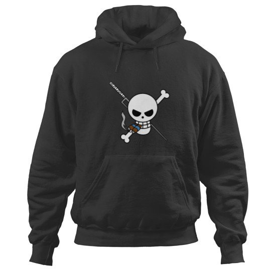 Discover smokeer Pirate Flag Hoodies