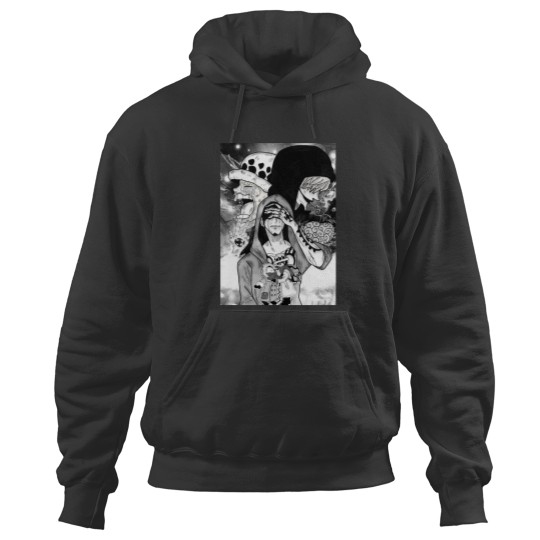 Discover Trafalgar Law's Painting Hoodies