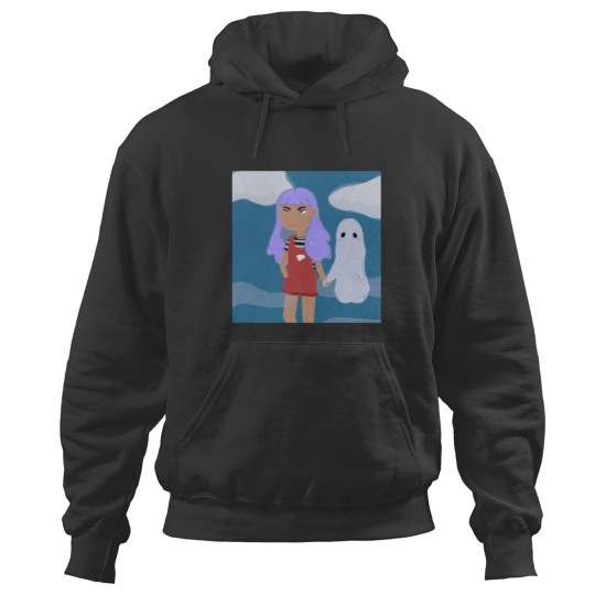 Discover Girl Sticker Hoodies