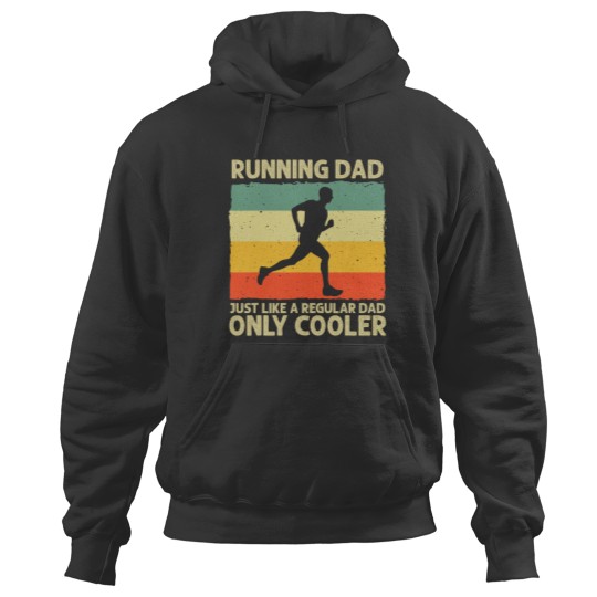 Discover Funny Running For Men Dad Marathon Runner Coachs Marathoner Hoodies