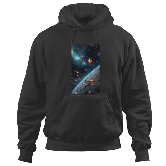 Discover Space Storm Hoodies