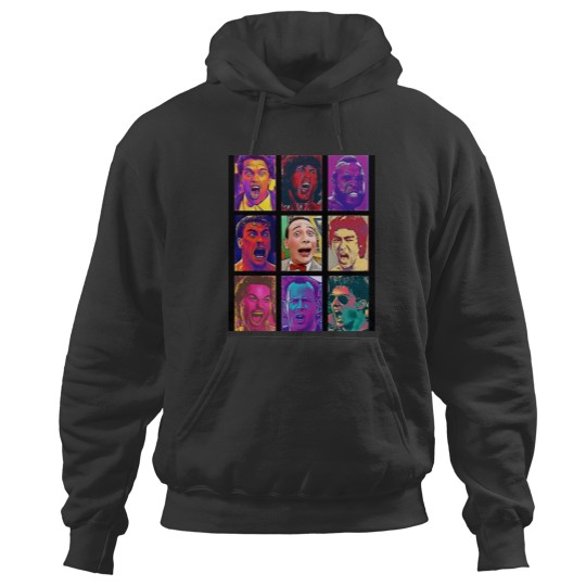 Discover Action Scream Peewee Pop Art Hoodies