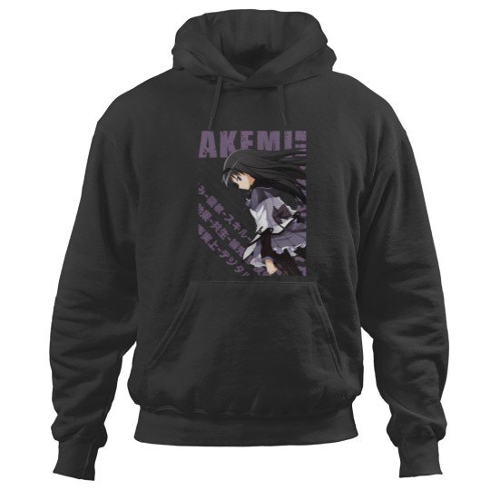 Discover Mahou Shoujo Madokamagica - Homura Akemi Hoodies