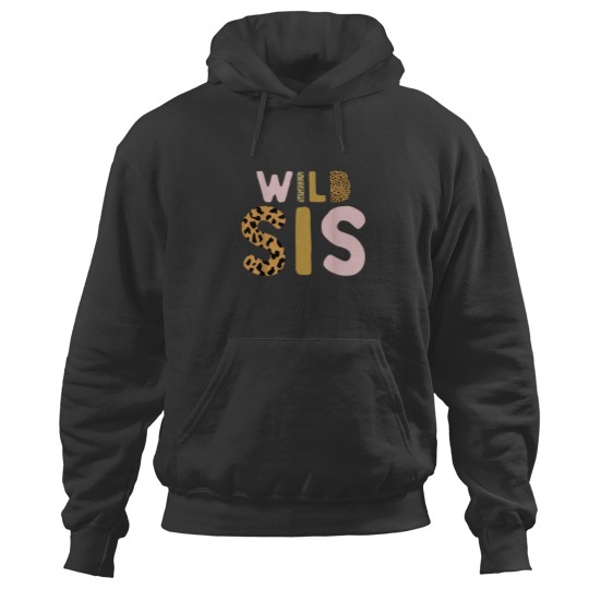 Discover Wild One Sis two wild birthday outfit Zoo Birthda Hoodies