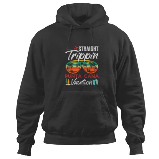 Discover Straight Trippin Punta Cana Couples Family Vacati Hoodies