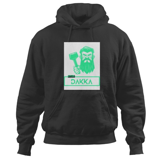 Discover More Dakka Ork Miniature Tabletop Wargaming Waagh Premium Hoodies