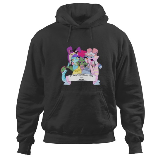 Discover Fluffnunication is Moe Hoodies