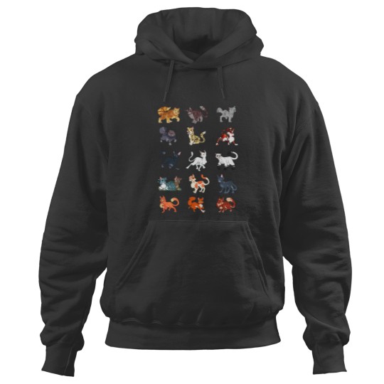 Discover Warrior cats pattern 1 Hoodies