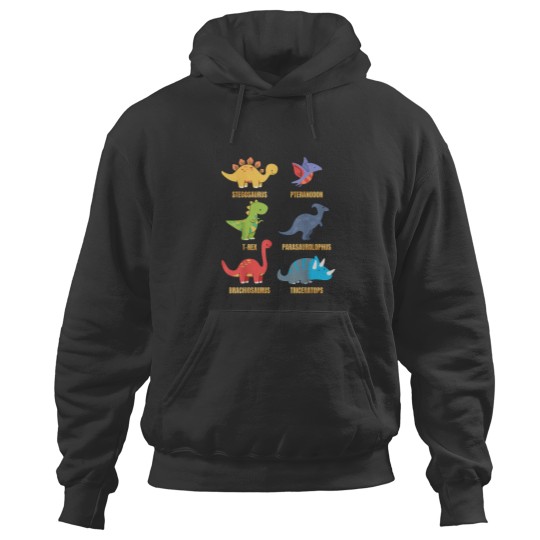Discover Types Of Dinosaurs Dino Identification Cute Sweet Hoodies