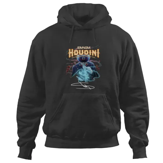 Discover Eminem Houdini Guess Whos Back And For My Last Trick Hoodies