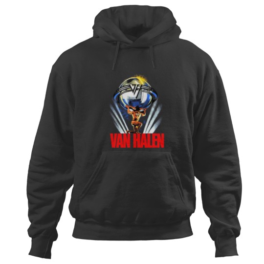 Discover Vintage van 5150 86 tour paper thin Hoodies