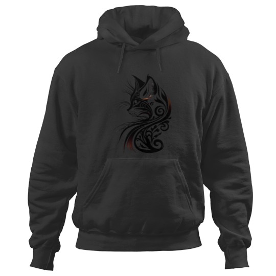Discover Cute Tribal Cat Hoodies
