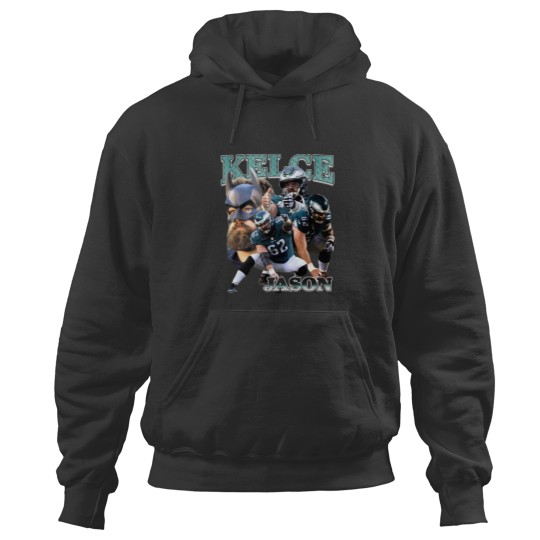 Discover Vintage 90s Graphic Style Jason Kelce Hoodies, Jason Kelce Hoodies