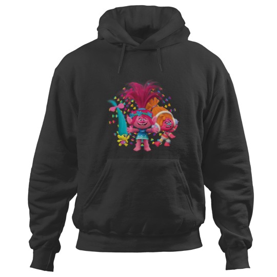 Discover Dreamworkss Trolls Lady Trolls Hoodies