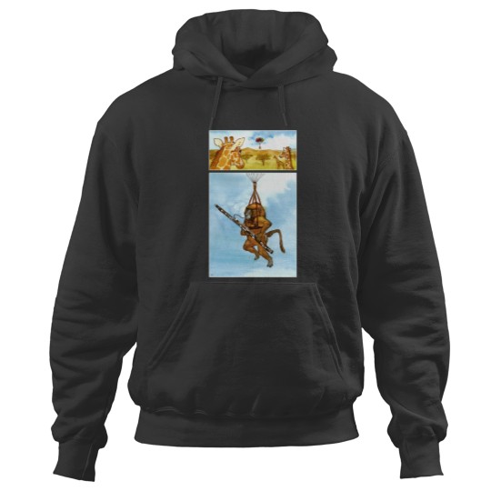 Discover A Baboon Plays Bassoon From Balloons Active Hoodies