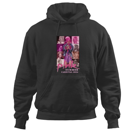 Discover P!nk Hoodies, Pink Singer Summer Carnival 2024 Tour Hoodies, Concert 2024 Pink Hoodies