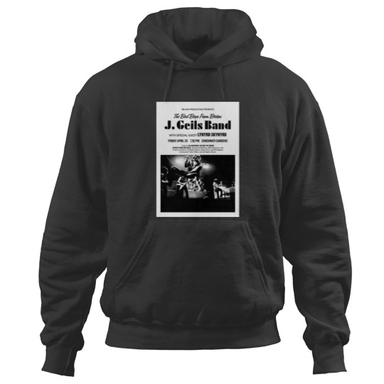 Discover J. GEILS BAND  CONCERT POSTER #2 Hoodies
