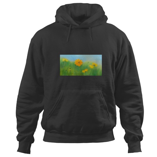 Discover Yellow Cosmos Classic Hoodies