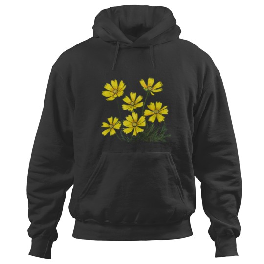 Discover Golden Cosmos Bloom Classic Hoodies