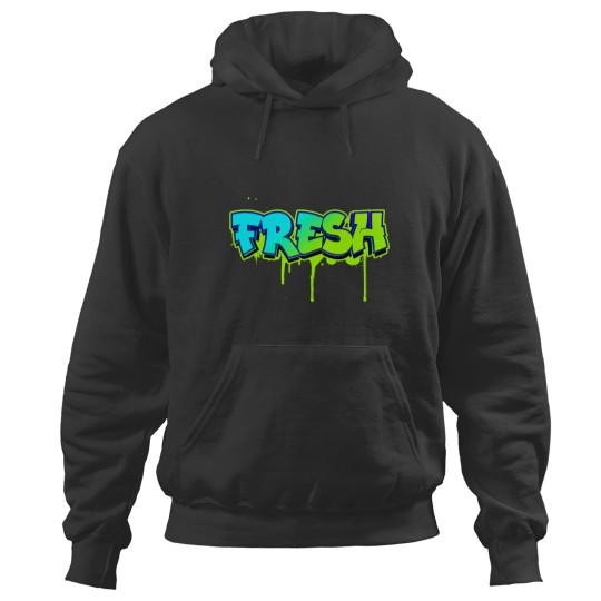 Discover Fresh Old school graffiti style Funny graffiti graphic Hoodies