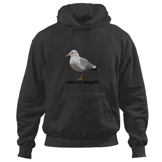 Discover Save our Seagulls Active Hoodies