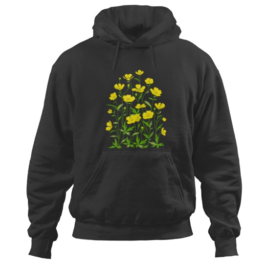 Discover Wildflowers Pattern 2 Classic Hoodies