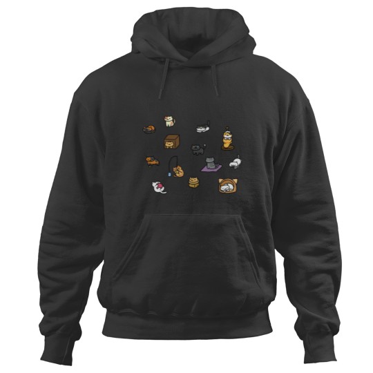 Discover Neko Paw Prints Classic Hoodies