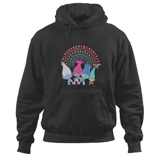 Discover Dreamworkss Trolls Rainbow Trolls Hoodies