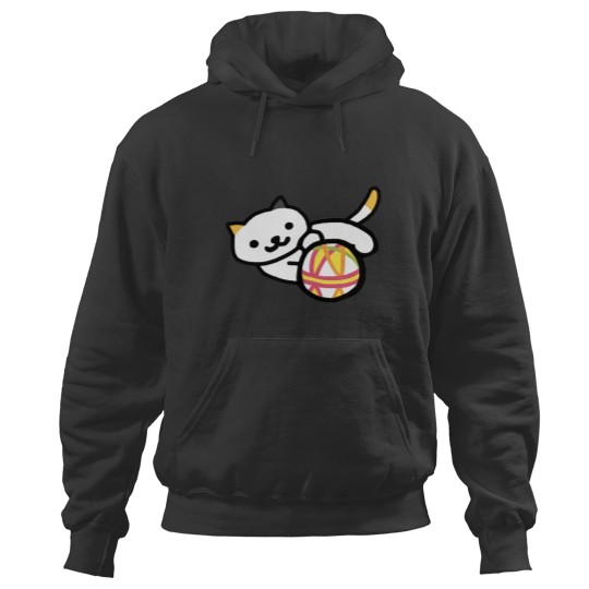 Discover Neko atsume - Playful Cat Classic Hoodies