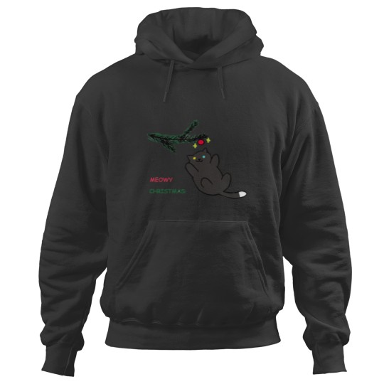 Discover Meowy Christmas! -- Pepper Neko Atsume Classic Hoodies