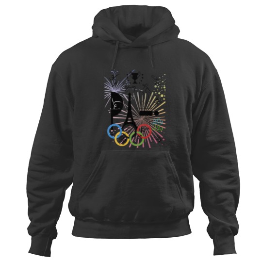 Discover Olympics Games Paris fantasy fun Classic Hoodies