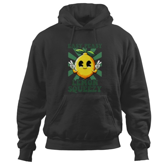 Discover Easy Peasy Lemon Squeezy Lemonade Ceo Funny Lemon Lemonade Hoodies