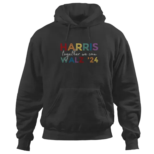 Discover Harris Walz V-Neck, Hoodies, Hoodies, Harris Walz 2024, Kamala Hoodies