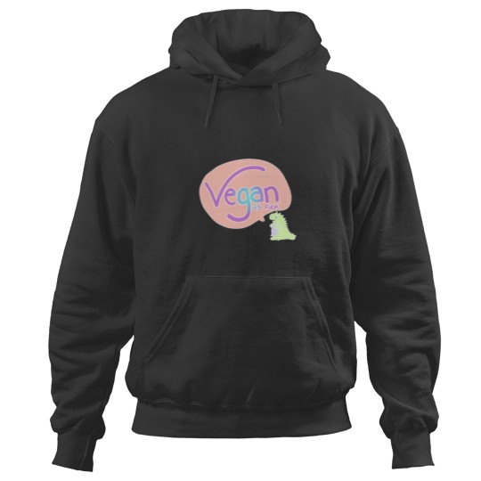 Discover Vegan as fucks kawaii pastel dinosaur Hoodies