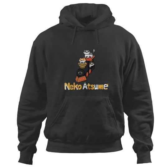 Discover Neko Atsume Train Classic Hoodies