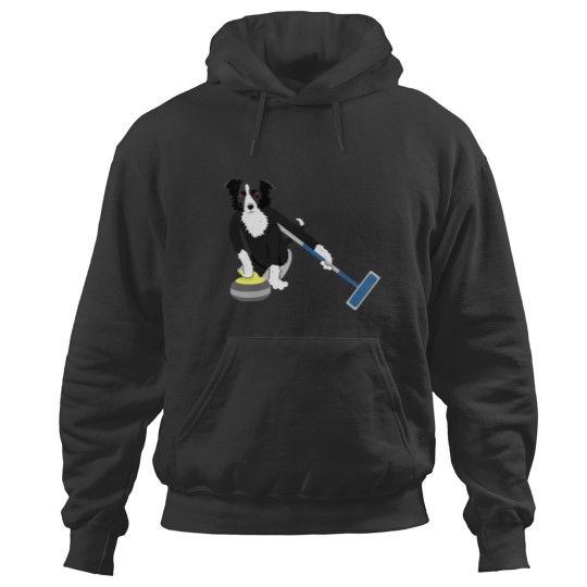 Discover Border Collie Curling Classic Hoodies