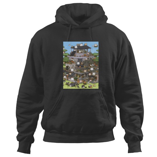 Discover Neko atsume Graphic Hoodies
