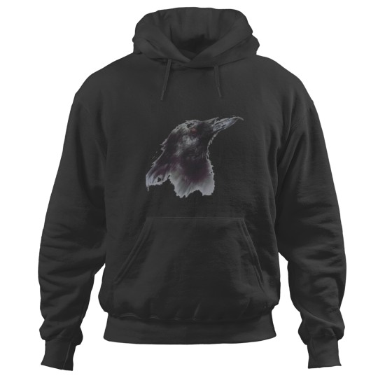 Discover Trendy Crow Print Hoodies