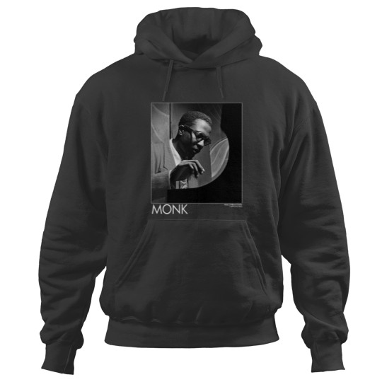 Discover Vintage 90s Thelonious Monk Jazz Musician Artwork 1990s Fashion Hoodies