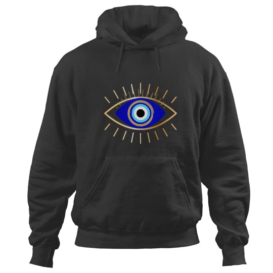 Discover Womens Evil Eye Protection VNeck Hoodies