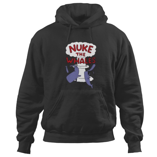 Discover Nuke the whales Classic Hoodies