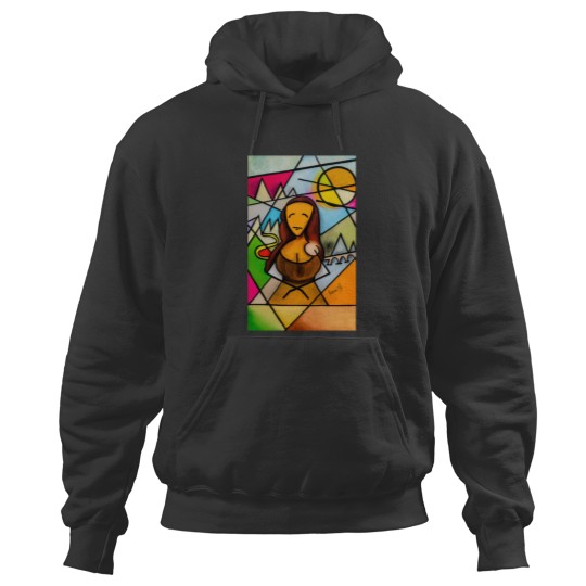 Discover Mona smile Classic Hoodies